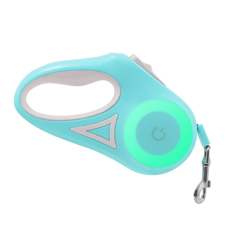 Dog Leash Retractable Leash with LED light And Dog Collar Spotlight Automatic - Click Mart