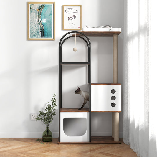 Modern Multi-Level Cat Tree Tower