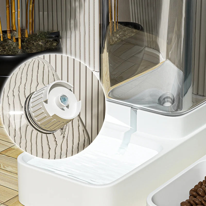 Gravity Food & Water Station for Cats and Dogs - Pawsitive Cuddles