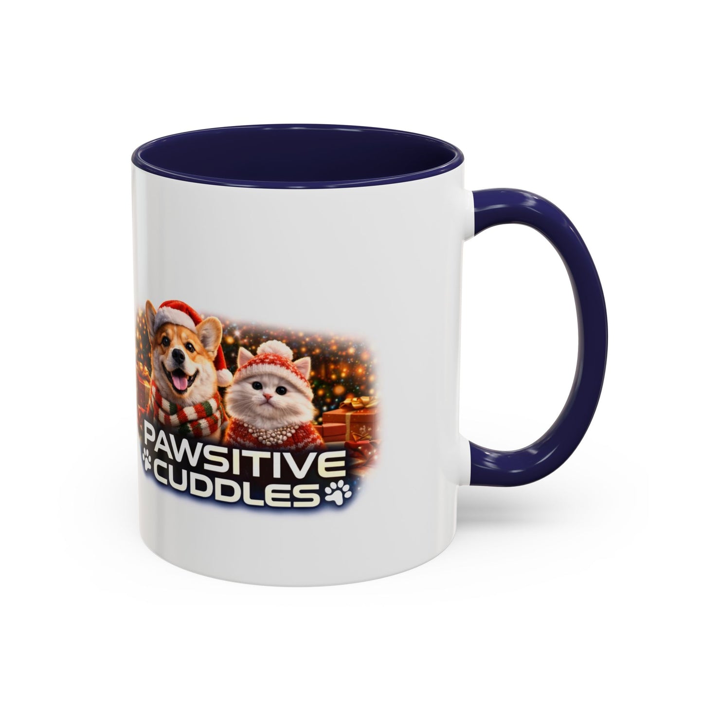 Holiday Pawsitive Cuddles Coffee Mug