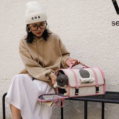Travel Pet Bag for Outdoor Adventures - Pawsitive Cuddles