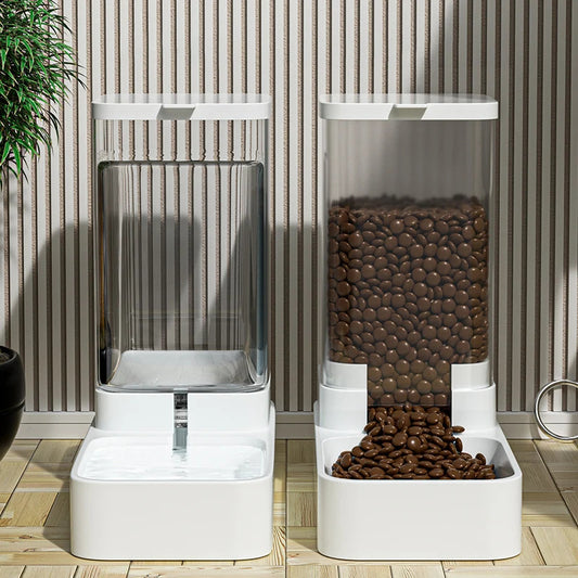 Gravity Food & Water Station for Cats and Dogs
