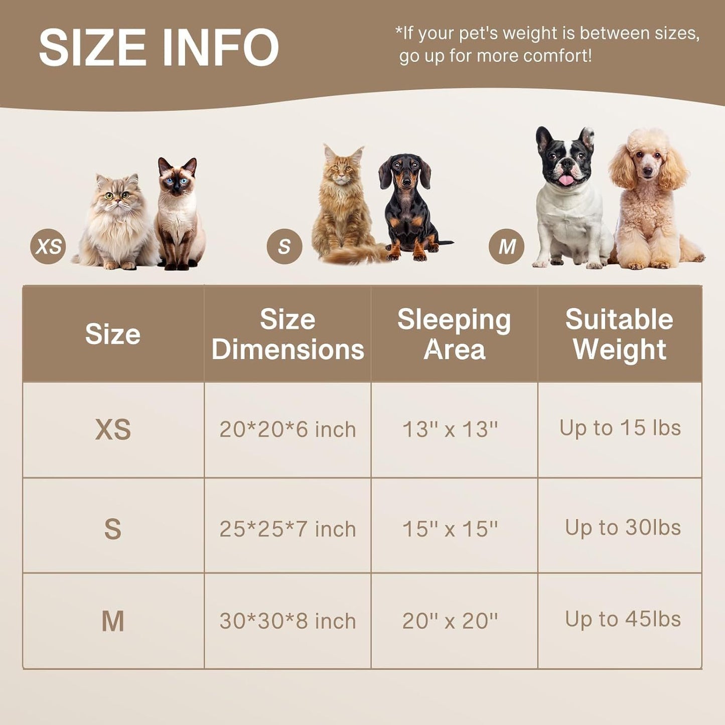 MEWOOFUN Calming Donut Pet Bed - Pawsitive Cuddles