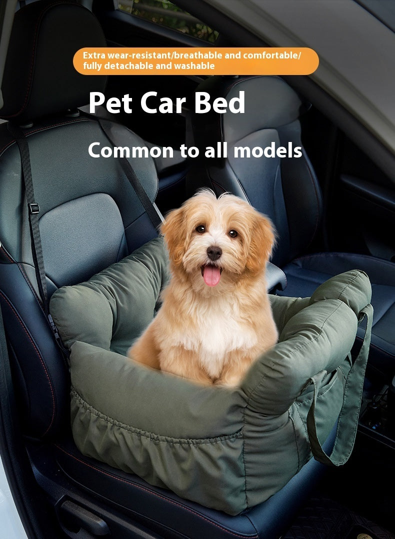 Multifunctional Pet Car Bed & Safety Seat - Pawsitive Cuddles