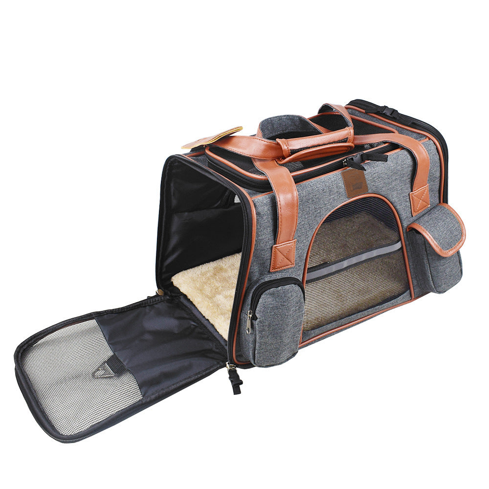 Portable Pet Carrier for Dogs & Cats - Pawsitive Cuddles