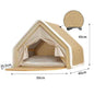 Sisal Cat Tent with Scratch Board