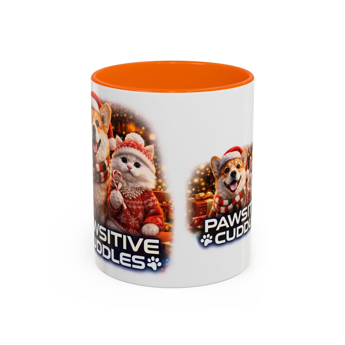 Holiday Pawsitive Cuddles Coffee Mug