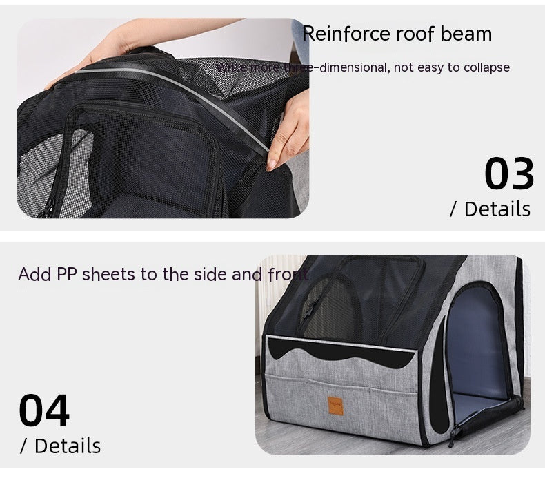 Portable Dog Travel Crate - Pawsitive Cuddles