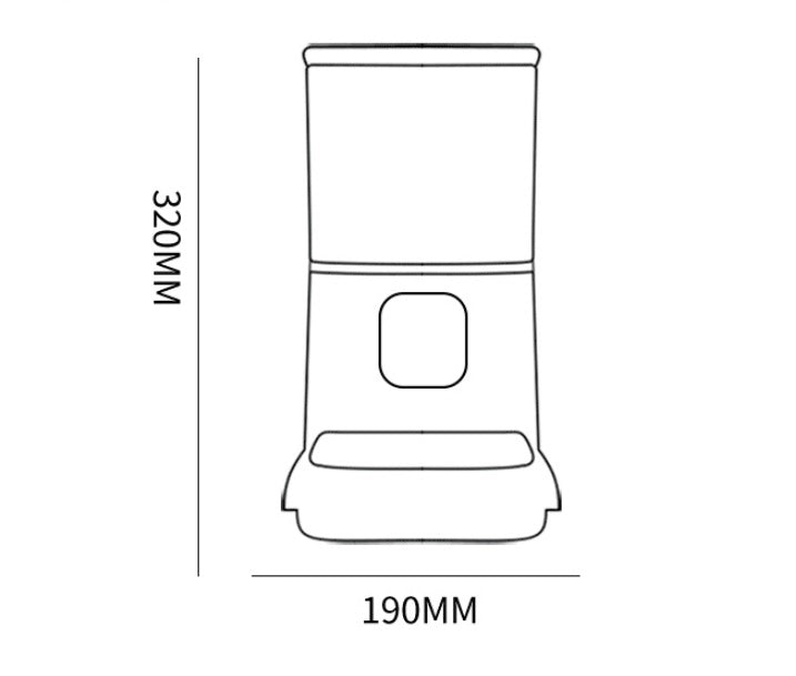 Smart Automatic Pet Feeder with WiFi - Pawsitive Cuddles
