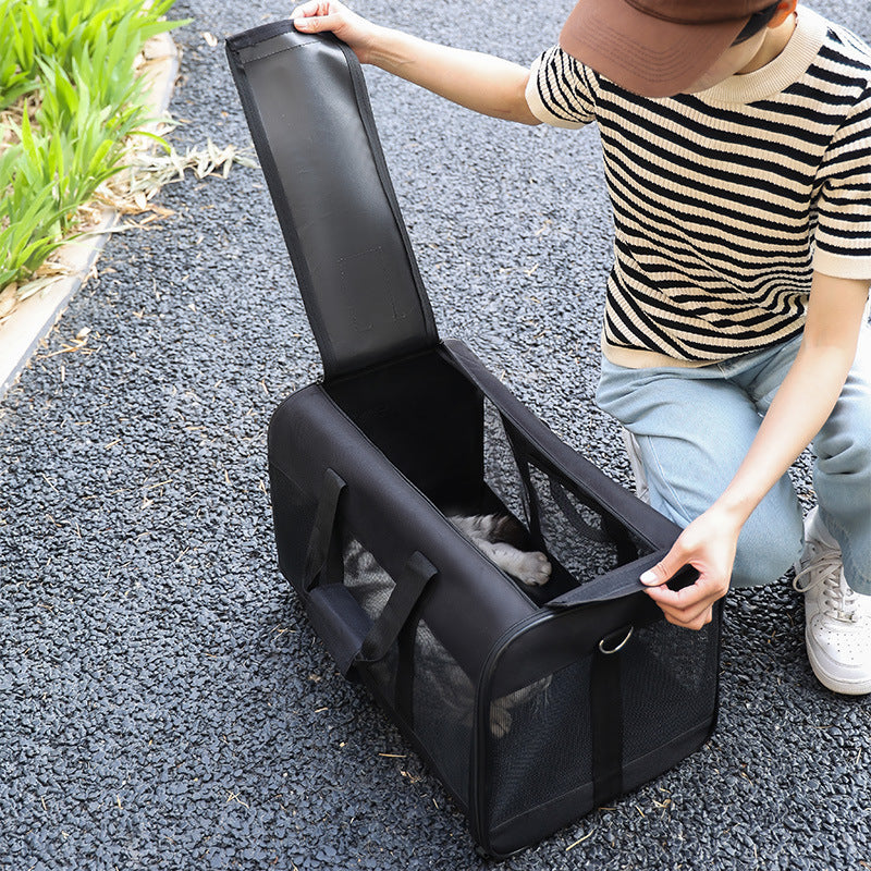 Portable Foldable Pet Carrier Bag - Pawsitive Cuddles