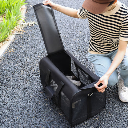 Portable Foldable Pet Carrier Bag - Pawsitive Cuddles