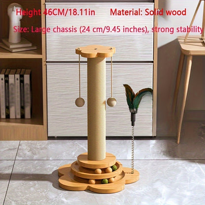 Interactive Multi-Layer Cat Scratcher - Pawsitive Cuddles