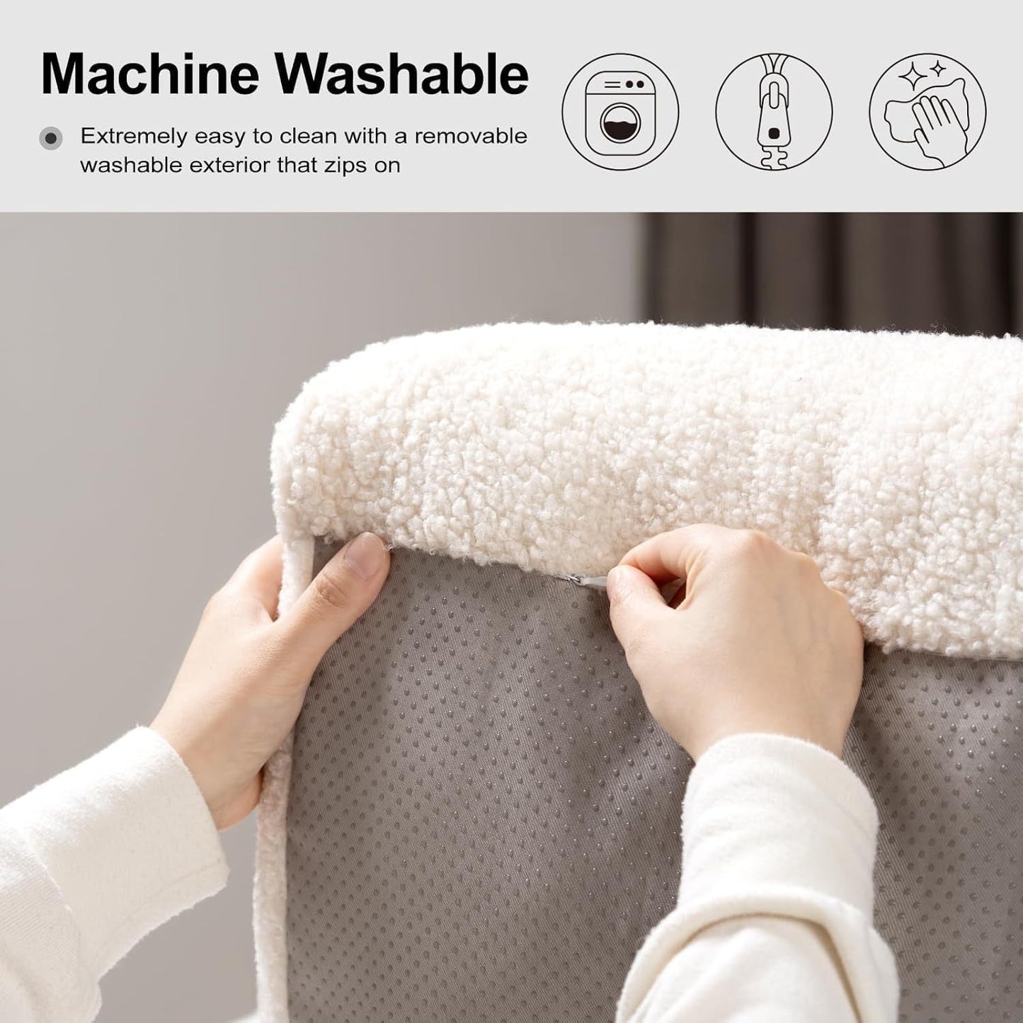 Waterproof Pet Bed with Removable Cover - Pawsitive Cuddles