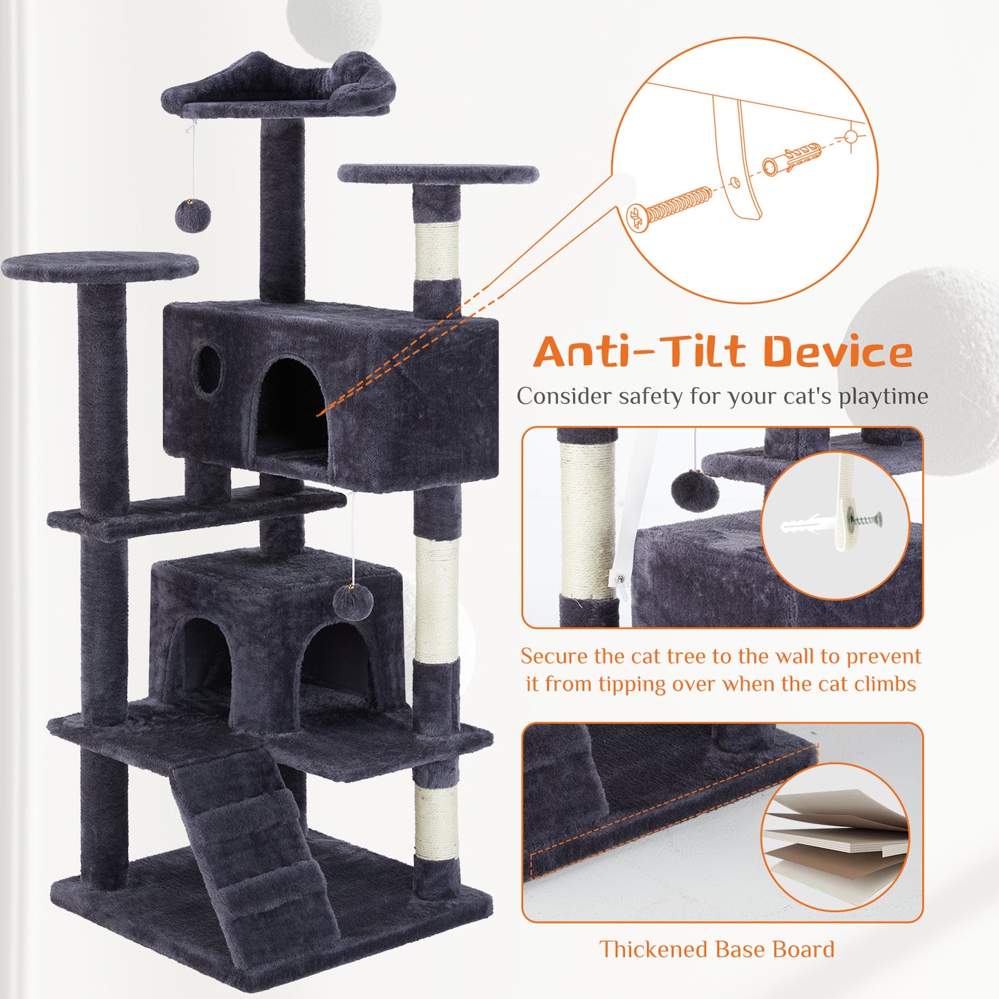 Multi-Functional Cat Treehouse
