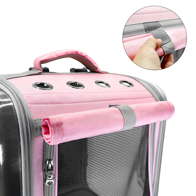 Portable Travel Shoulder Pet BagPack - Pawsitive Cuddles