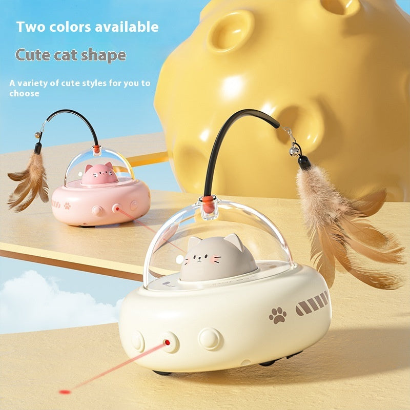 Intelligent Automatic Cat Teaser Toy