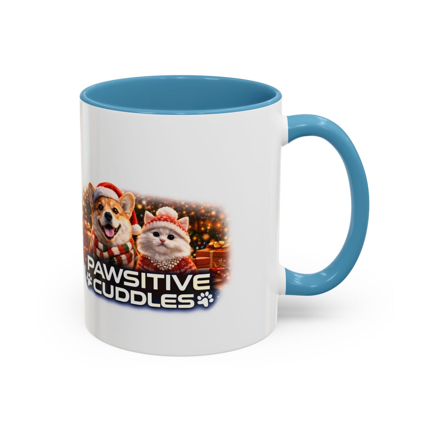 Holiday Pawsitive Cuddles Coffee Mug