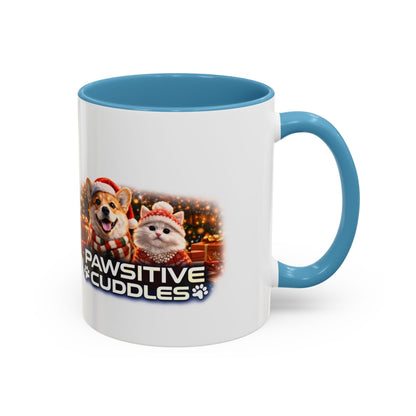 Holiday Pawsitive Cuddles Coffee Mug