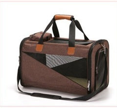 Fashionable Foldable Pet Travel Bag - Pawsitive Cuddles