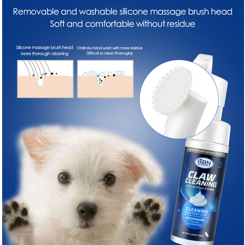 Dog Foot Washing Artifact No-wipe Palm Bottom Cleaning - Pawsitive Cuddles