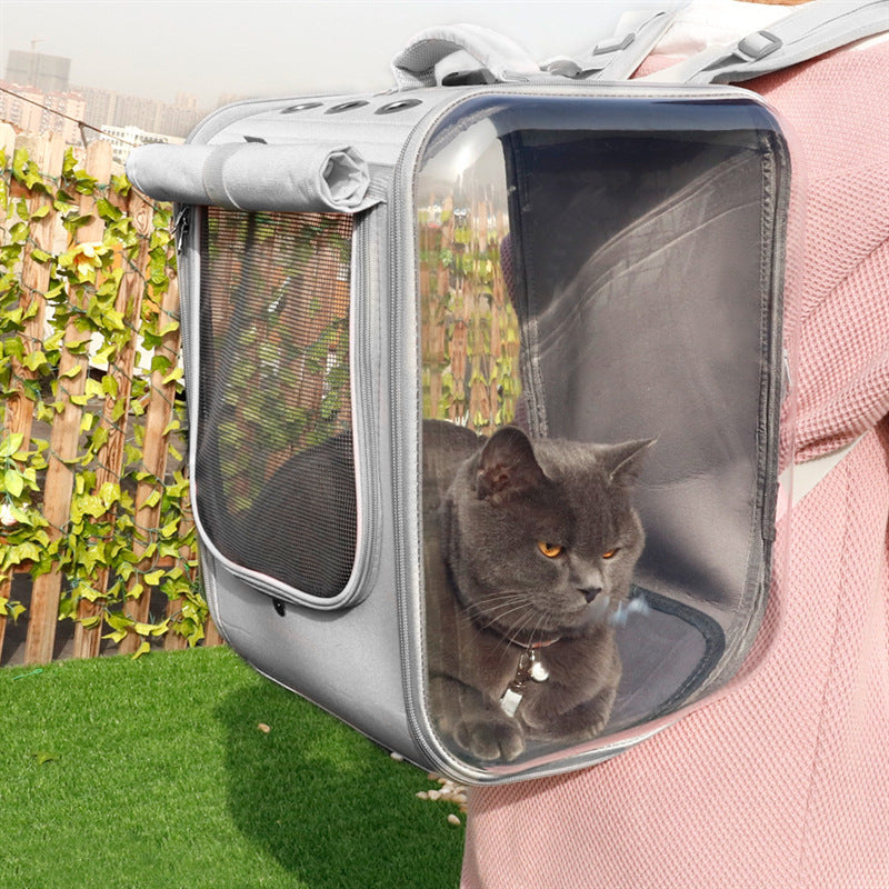 Portable Travel Shoulder Pet BagPack - Pawsitive Cuddles