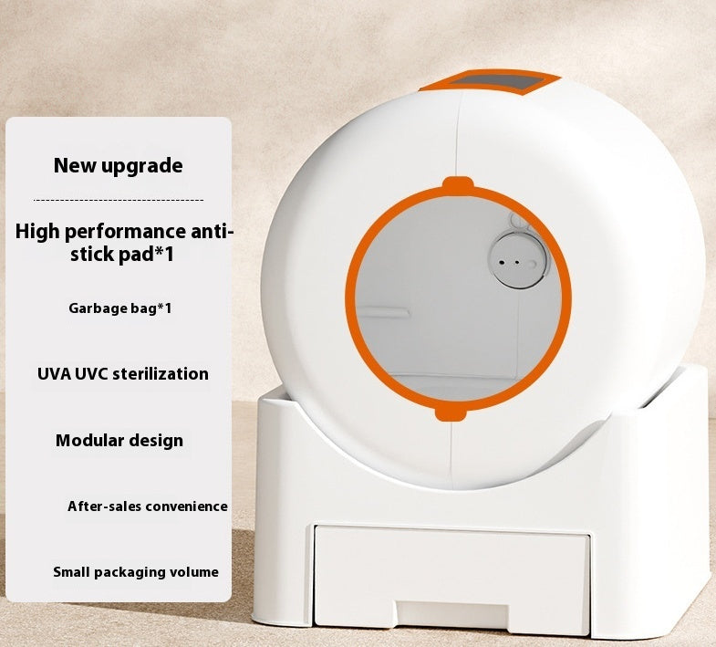 Intelligent Fully Enclosed Litter Box