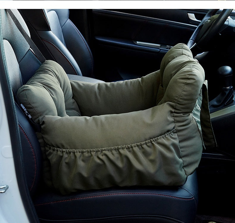Multifunctional Pet Car Bed & Safety Seat - Pawsitive Cuddles