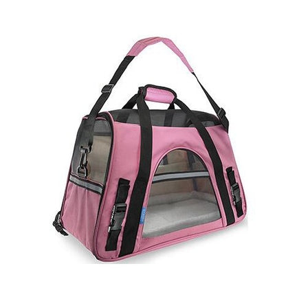 Breathable Portable Pet Carrier Handbag - Pawsitive Cuddles