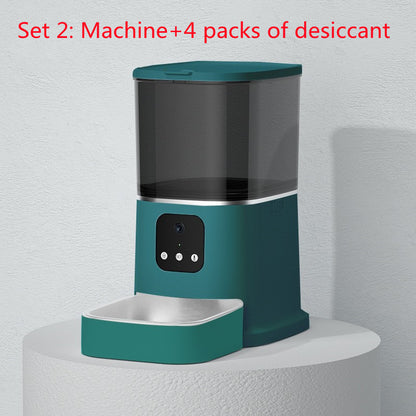 Smart Automatic Pet Feeder with WiFi - Pawsitive Cuddles