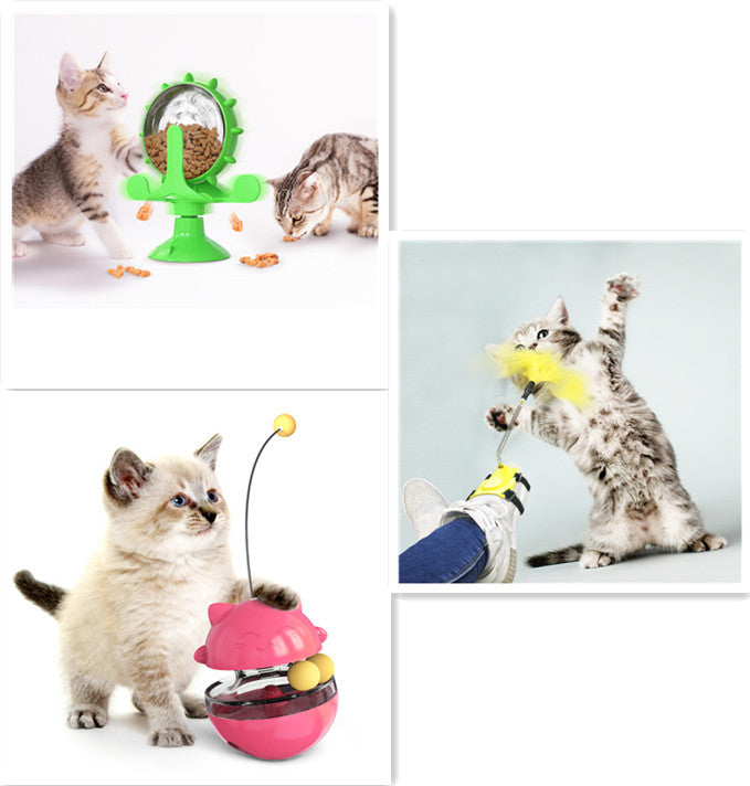 Self-Balancing Anti-Boredom Pet Toy - Pawsitive Cuddles