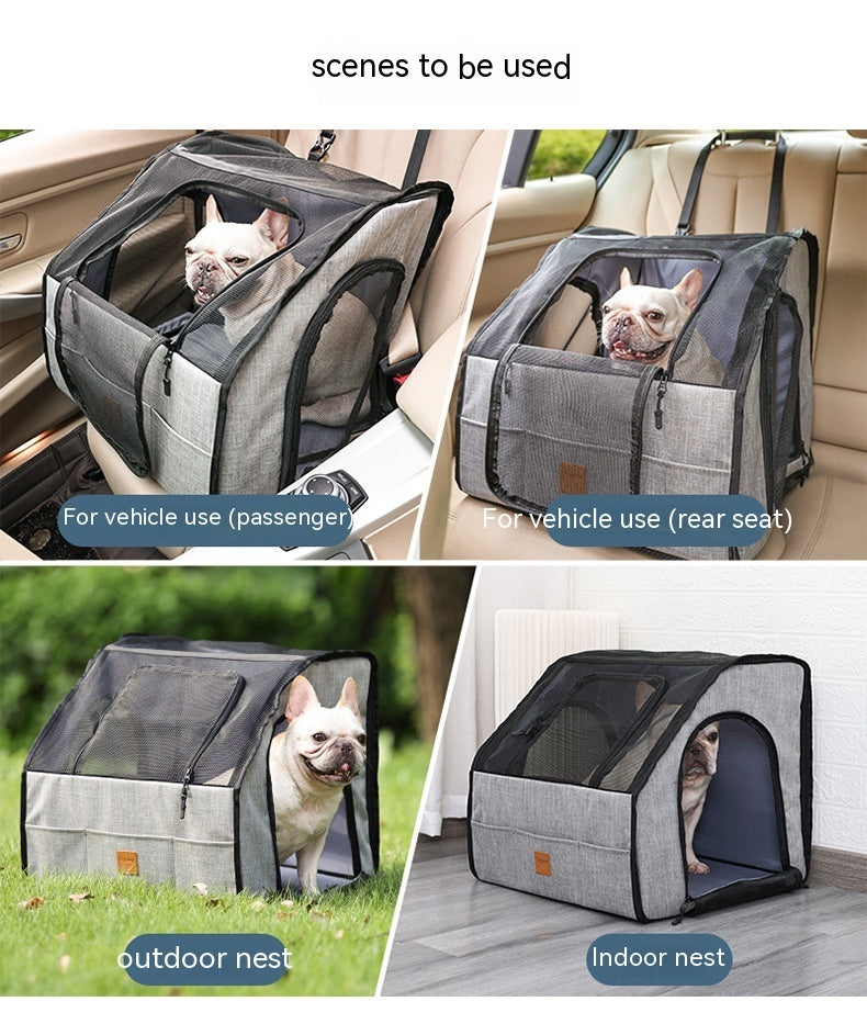 Portable Dog Travel Crate - Pawsitive Cuddles