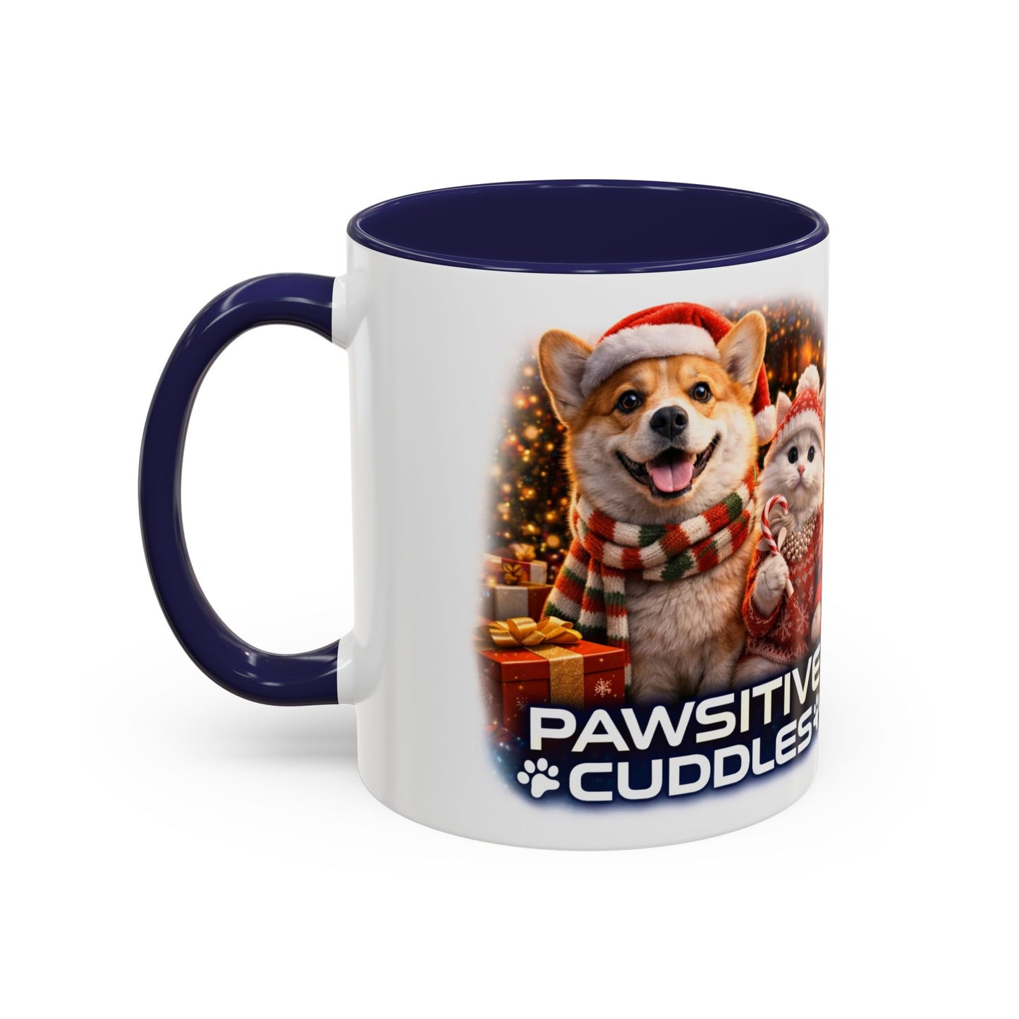 Holiday Pawsitive Cuddles Coffee Mug