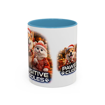 Holiday Pawsitive Cuddles Coffee Mug