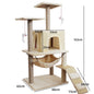 Cat Climbing Frame with Scratching Post - Pawsitive Cuddles