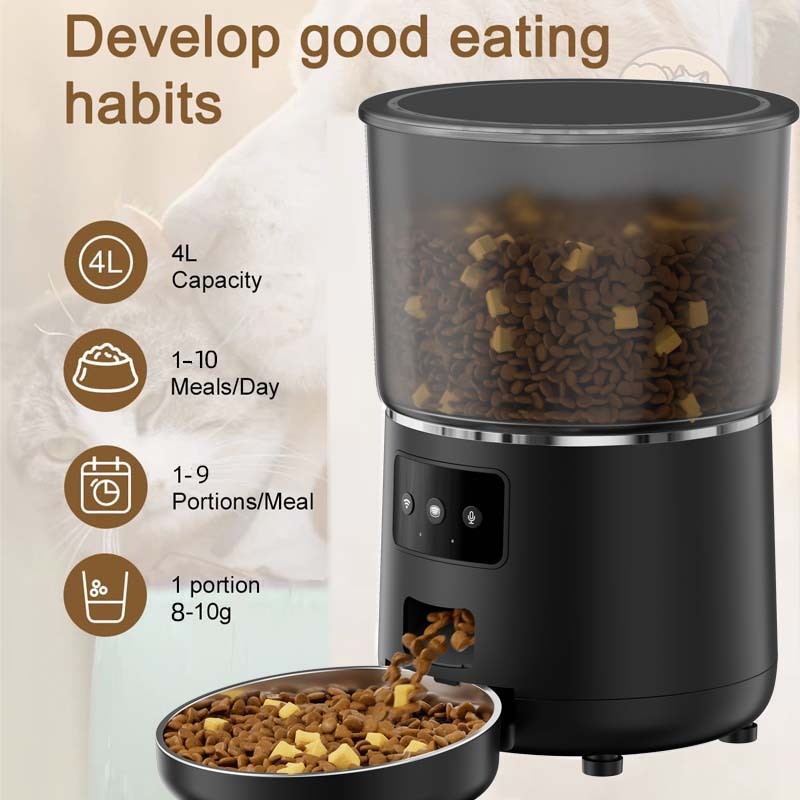 4L Smart Automatic Pet Feeder with APP Control