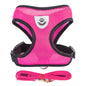 **Cat & Dog Harness Vest – Adjustable Mesh Walking Lead Leash for Small/Medium Pets** - Pawsitive Cuddles