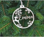 Personalized Christmas Snowflake Bauble - Pawsitive Cuddles