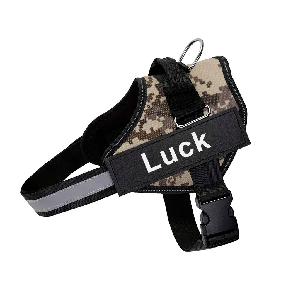 Custom Reflective No-Pull Dog Harness - Pawsitive Cuddles
