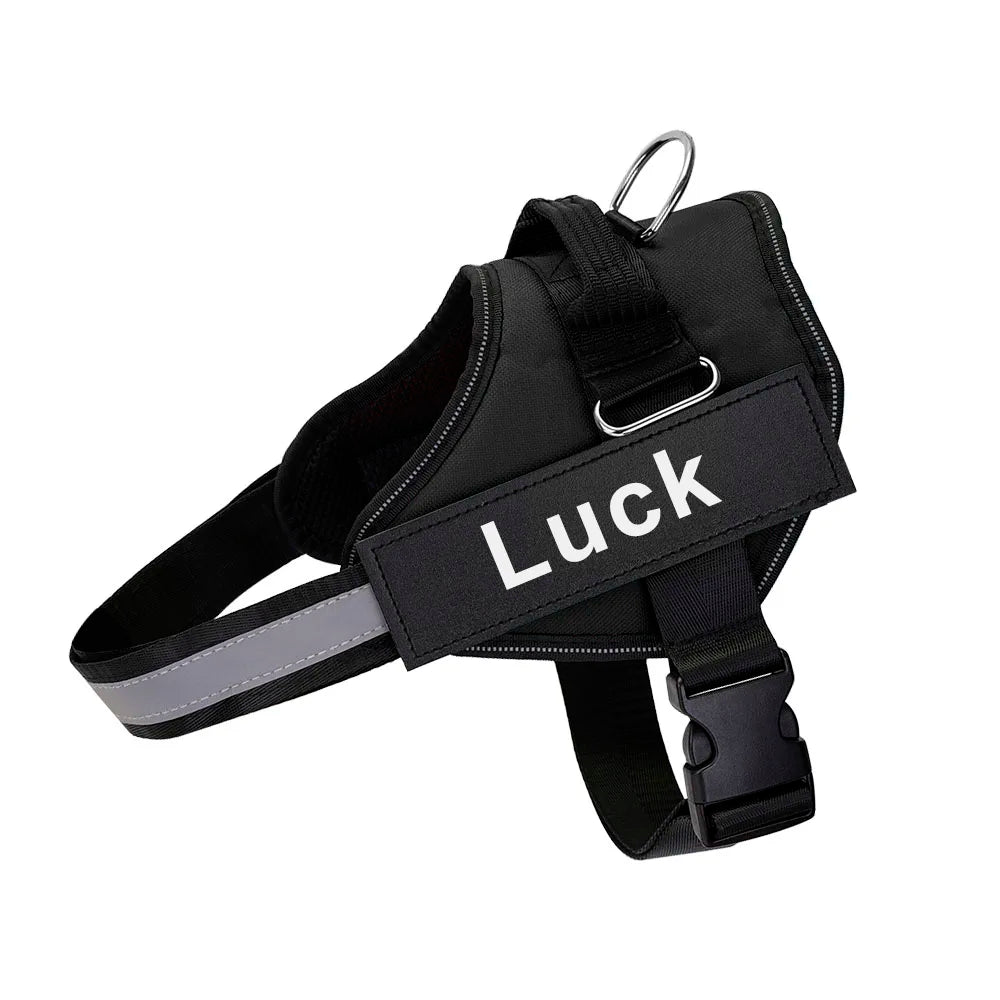 Custom Reflective No-Pull Dog Harness - Pawsitive Cuddles