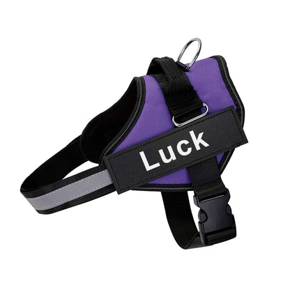 Custom Reflective No-Pull Dog Harness - Pawsitive Cuddles