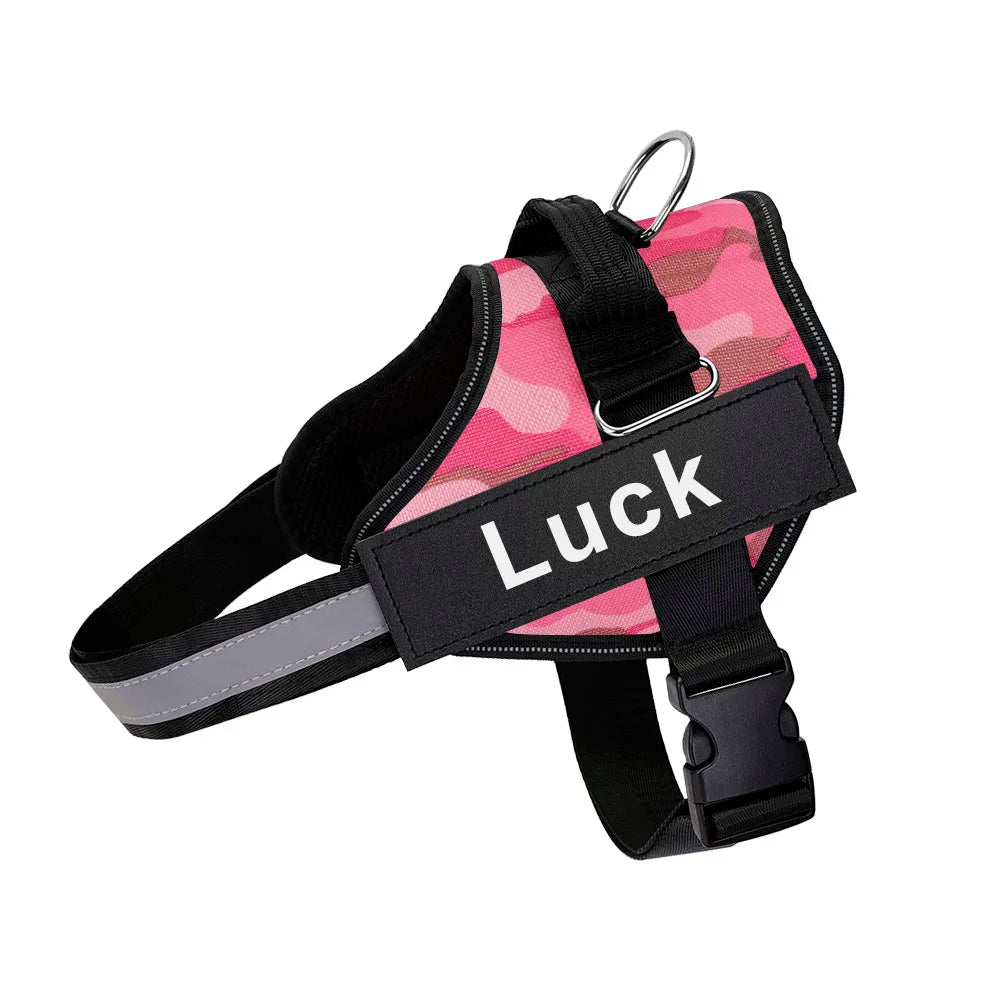 Custom Reflective No-Pull Dog Harness - Pawsitive Cuddles