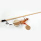 nteractive Pet Cat Catcher Teaser Stick - Pawsitive Cuddles