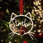 Personalized Christmas Snowflake Bauble - Pawsitive Cuddles