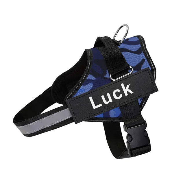 Custom Reflective No-Pull Dog Harness - Pawsitive Cuddles