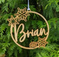 Personalized Christmas Snowflake Bauble - Pawsitive Cuddles