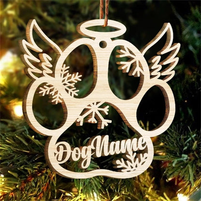 Personalized Christmas Snowflake Bauble - Pawsitive Cuddles