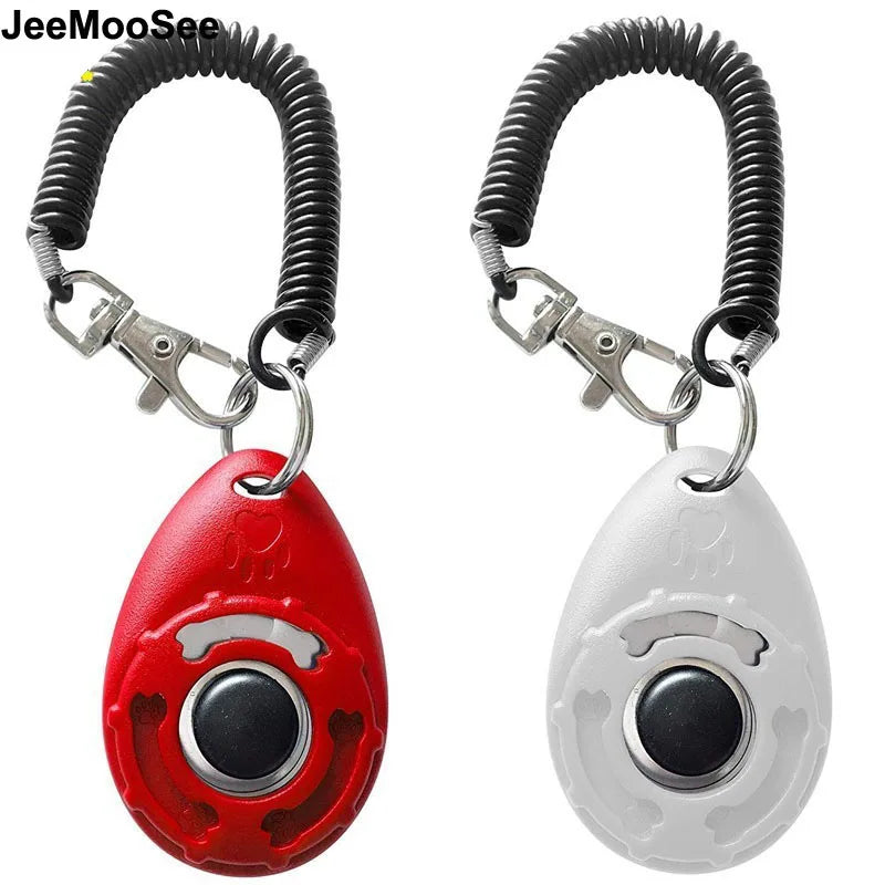 1PC Dog Training Clicker with Adjustable Wrist Strap - Pawsitive Cuddles