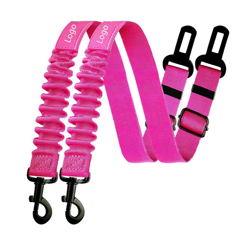 Adjustable Dog Car Seat Belt Leash
