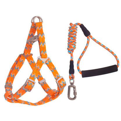 Fashionable Pet Climbing Harness with Foam Handle - Pawsitive Cuddles