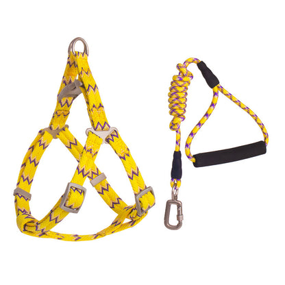 Fashionable Pet Climbing Harness with Foam Handle - Pawsitive Cuddles